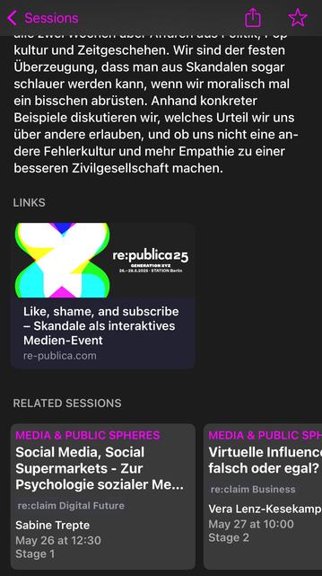 Posted media